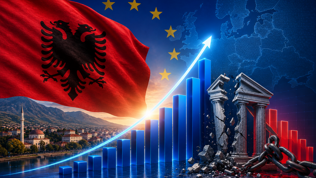 Albania EU Growth Plan reform performance corruption index investors 2026